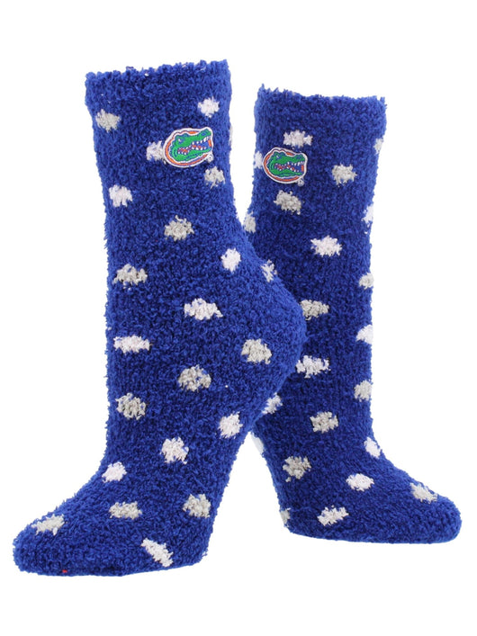 TCK socks Florida Gators / Medium NCAA College Fuzzy Socks For Women & Men, Warm and Cozy Socks Womens Licensed University Sock