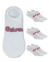 TCK socks Florida Gators / One Size TCK Florida Gators No Show Liner Socks (3-Pack)