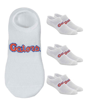 TCK socks Florida Gators / One Size TCK Florida Gators No Show Liner Socks (3-Pack)