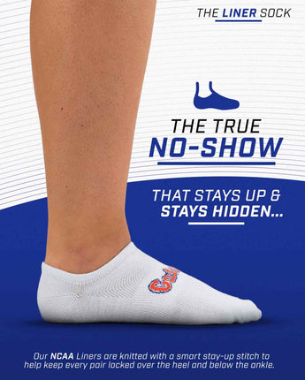 TCK socks Florida Gators / One Size TCK Florida Gators No Show Liner Socks (3-Pack)