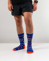 TCK socks Florida Orange/Blue/White / Large Florida Gators Mayhem Crew Socks (Made in USA)