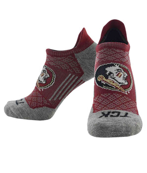 TCK socks Florida State Seminoles / Large Florida State Seminoles Tour No Show Tab Socks - Made in USA