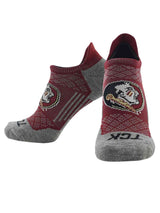 TCK socks Florida State Seminoles / Large Florida State Seminoles Tour No Show Tab Socks - Made in USA