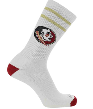 TCK socks Florida State Seminoles / Large Florida State Seminoles | Vintage | NCAA Mens and Womens Soft Cotton Sock