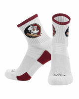 TCK socks Florida State Seminoles / Large TCK Florida State Seminoles Quarter Socks - Made in USA