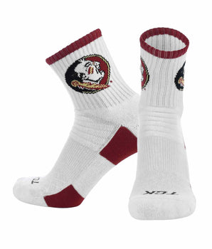 TCK socks Florida State Seminoles / Large TCK Florida State Seminoles Quarter Socks - Made in USA