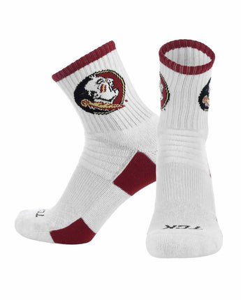 TCK socks Florida State Seminoles / Large TCK Florida State Seminoles Quarter Socks - Made in USA