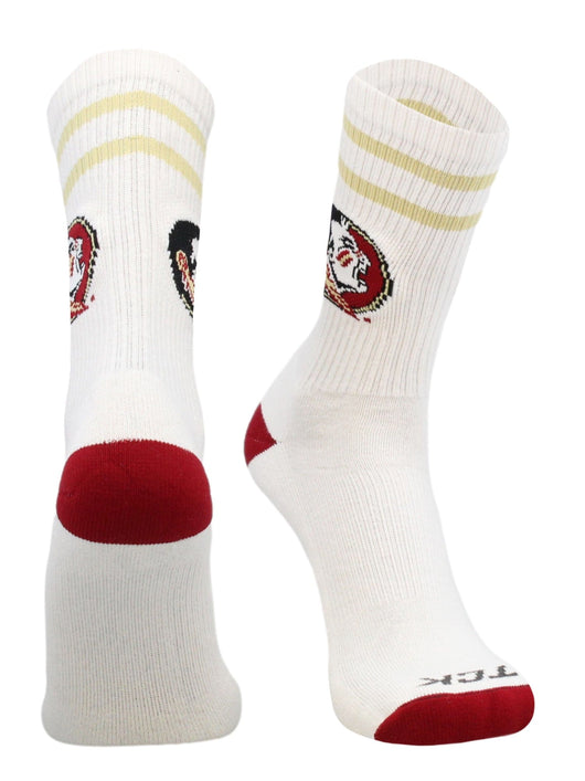 TCK socks Florida State Seminoles / Large Vintage Florida State Seminoles Socks NCAA Socks For Men and Womens Soft Cotton Sock