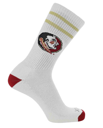 NCAA Vintage College Striped Socks - Florida State Seminoles (Large)