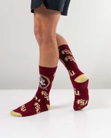 TCK socks Florida State Seminoles Mayhem Crew Socks (Made in USA)