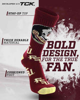 TCK socks Florida State Seminoles Mayhem Crew Socks (Made in USA)