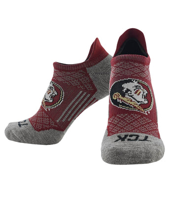 TCK socks Florida State Seminoles Tour No Show Tab Socks - Made in USA