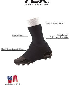 TCK socks Football Spats Cleat Covers