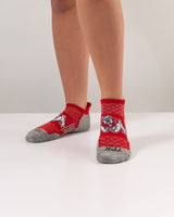 TCK socks Fresno St. Bulldogs No Show Tour Socks - Made in USA