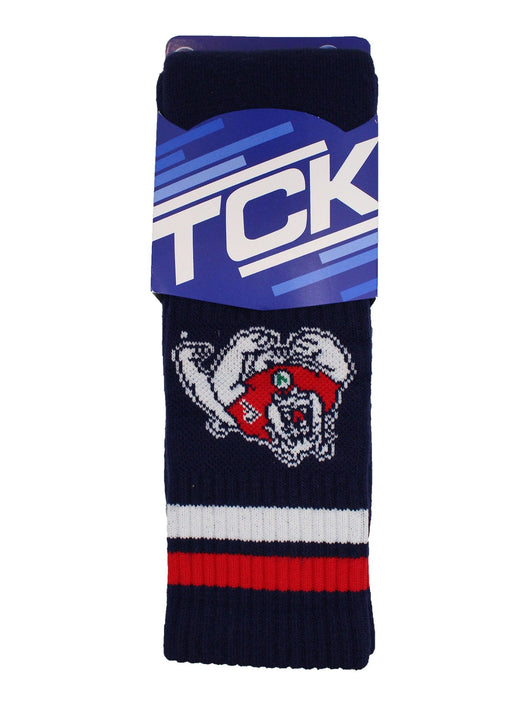 TCK socks Fresno State Bulldogs Socks Throwback Tube