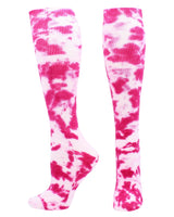 TCK socks Fuchsia/White / Small Tie Dye Multisport Tube Socks