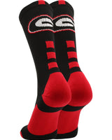 TCK socks Georgia Bulldogs Baseline Crew USA Made
