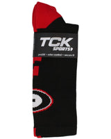 TCK socks Georgia Bulldogs Baseline Crew USA Made
