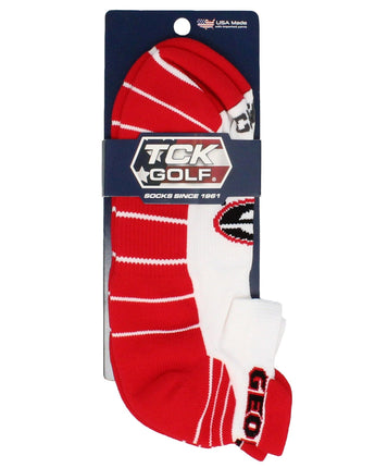 TCK socks Georgia Bulldogs Golf Socks