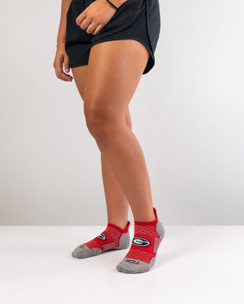 TCK socks Georgia Bulldogs No Show Tour Socks
