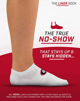 TCK socks Georgia Bulldogs / One Size TCK Georgia Bulldogs No Show Liner Socks (3-Pack)