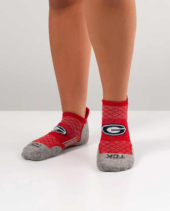 TCK socks Georgia Bulldogs Tour No Show Tab Socks - Made in USA