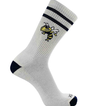 TCK socks Georgia Tech Yellow Jackets / Large Georgia Tech Yellow Jackets | Vintage | NCAA Mens and Womens Soft Cotton Sock