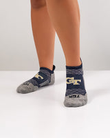 TCK socks Georgia Tech Yellow Jackets No Show Tour Socks