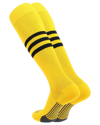 MadSportsStuff x TCK Made in USA Classic 3-Stripe Dugout Socks