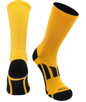 TCK socks Gold / Large Elite Performance 2.0 Crew Socks For Sports