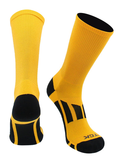 TCK socks Gold / Large Elite Performance 2.0 Crew Socks For Sports