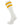 TCK socks Gold / Medium Retro 2 Stripe Crew Socks