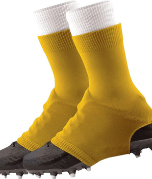 TCK socks Gold / Small Football Spats Cleat Covers