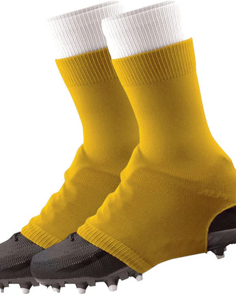 TCK socks Gold / Small Football Spats Cleat Covers