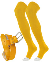 Prosport Over the Knee Socks and Belt | Uniform Combo Set