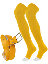 Prosport Over the Knee Socks and Belt | Uniform Combo Set