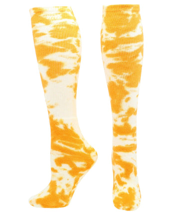 TCK socks Gold/White / Small Tie Dye Multisport Tube Socks