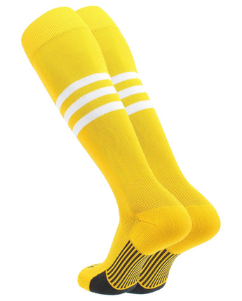 MadSportsStuff x TCK Made in USA Classic 3-Stripe Dugout Socks