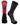 TCK socks Graphite/Scarlet/Black / Large Nebraska Cornhuskers Baseline Crew USA Made