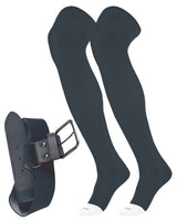 Prosport Over the Knee Socks and Belt | Uniform Combo Set
