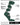 TCK socks Green/Grey/White / Large Michigan State Spartans Argyle Dress Socks NCAA Fanwear Crew Length