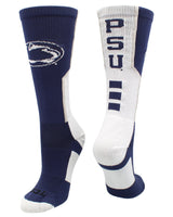TCK socks Grey/Blue/White / Large Penn State Nittany Lions Socks Perimeter Crew