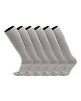 TCK socks Grey / Medium Work & Athletic Over The Calf Socks 6-pack