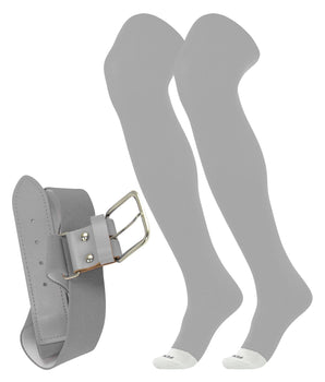 Prosport Over the Knee Socks and Belt | Uniform Combo Set