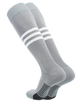 MadSportsStuff x TCK Made in USA Classic 3-Stripe Dugout Socks