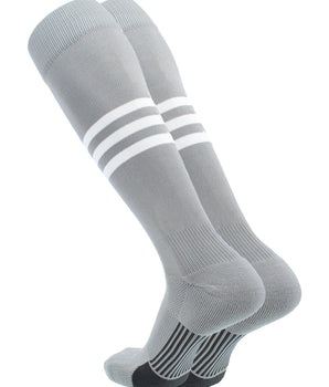 MadSportsStuff x TCK Made in USA Classic 3-Stripe Dugout Socks
