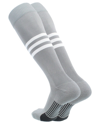 MadSportsStuff x TCK Made in USA Classic 3-Stripe Dugout Socks