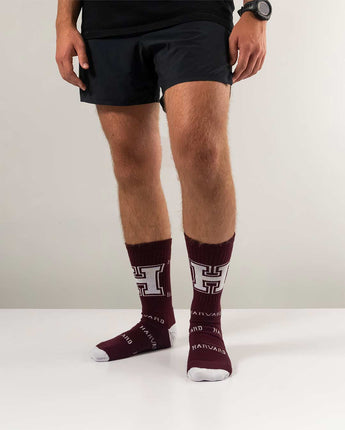 TCK socks Harvard Crimson Mayhem Crew Socks (Made in USA)