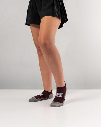 TCK socks Harvard Crimson Tour No Show Tab Socks - Made in USA