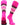 TCK socks Hot Pink/Black/Pink / X-Large TCK Performance Baseball Socks Dugout Hype